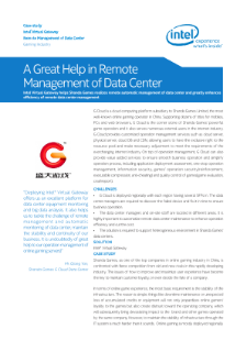G Cloud Deploys Intel® Virtual Gateway in Remote Data Center