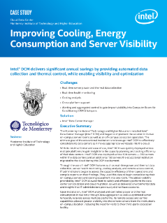 Improving Cooling, Energy Consumption, and Server Visibility